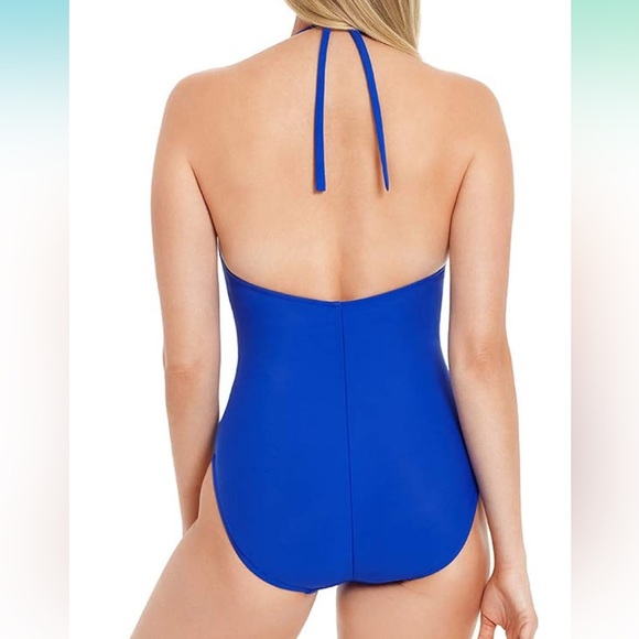 NWT MAGICSUIT One Piece Swimsuit Solid Angelina Cobalt Blue - Picture 3 of 10